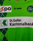2010-11 St Gallen Home Shirt LS Goncalves