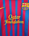 2011-12 FC Barcelona Home Shirt Messi