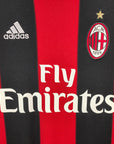 2010-11 AC Milan Home Shirt Ibrahimovic