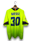 2005-06 FC Barcelona Away Shirt Messi