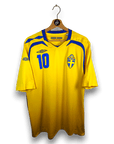2007-09 Sweden Home Shirt Ibrahimovic