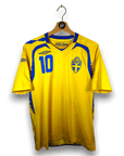 2007-09 Sweden Home Shirt Ibrahimovic