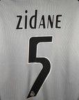 2005-06 Real Madrid Third Shirt Zidane