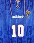 1996-98 France Home Shirt Zidane
