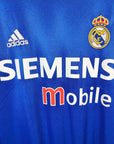 2004-05 Real Madrid Third Shirt Zidane