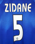 2004-05 Real Madrid Third Shirt Zidane