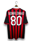2009-10 AC Milan Home Shirt Ronaldinho