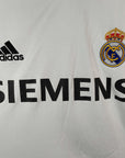 2005-06 Real Madrid Home Shirt Zidane
