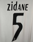 2005-06 Real Madrid Home Shirt Zidane