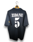 2002-03 Real Madrid Away Shirt Zidane