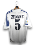 2001-02 Real Madrid Home Shirt Zidane