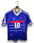 1998-00 France Home Shirt Zidane