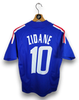 2002-04 France Home Shirt Zidane
