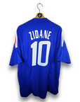2002-04 France Home Shirt Zidane