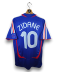 2006-07 France Home Shirt Zidane