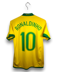 2006-08 Brazil Home Shirt Ronaldinho