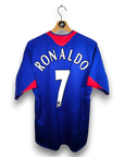 2005-06 Manchester United Away Shirt Ronaldo