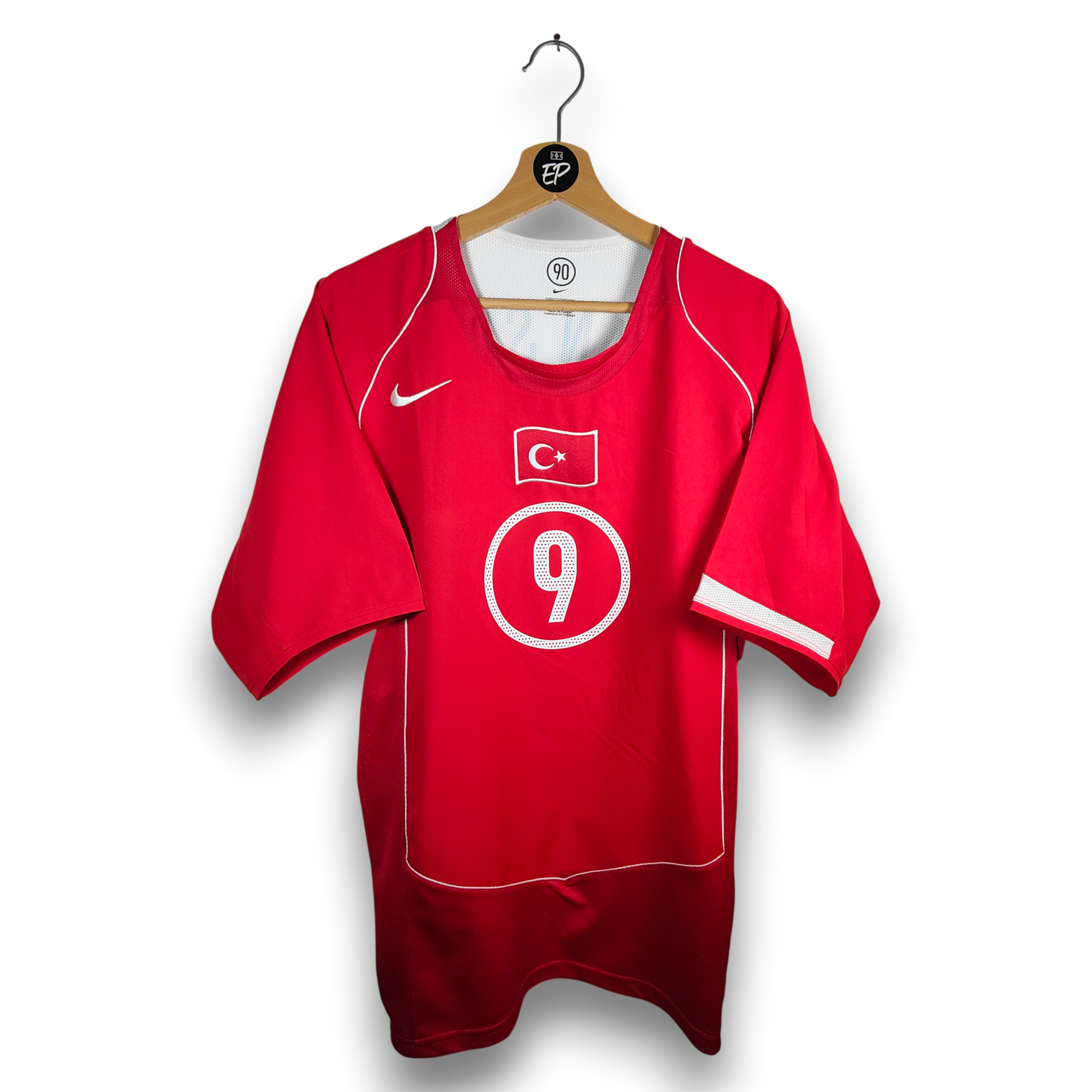 2004-06 Turkey Home Shirt Hakan Sukur