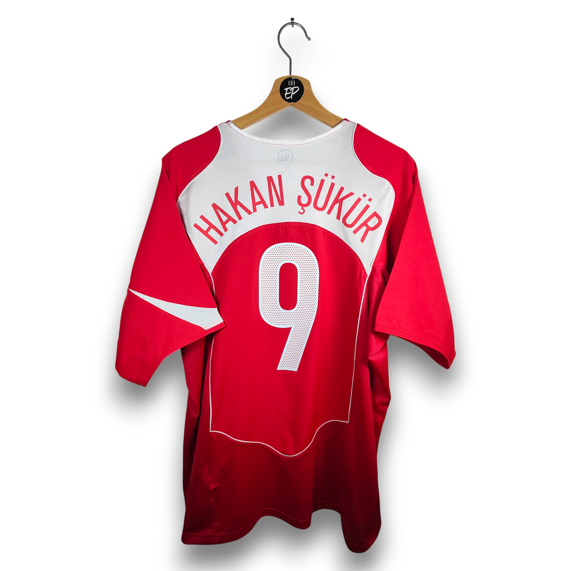 2004-06 Turkey Home Shirt Hakan Sukur