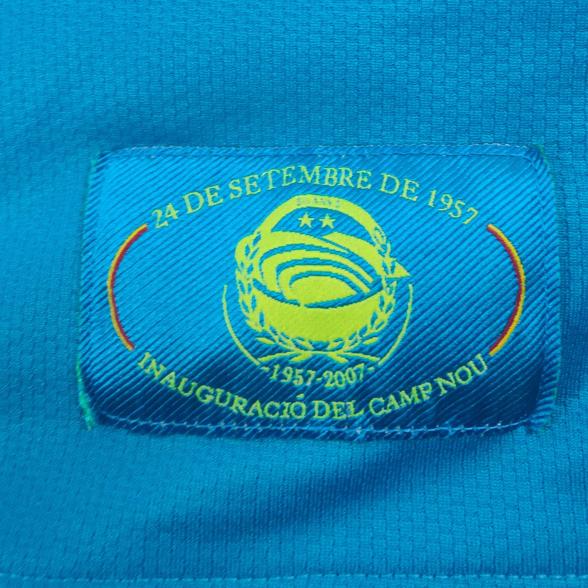 2007-08 FC Barcelona Away Shirt Eto’o
