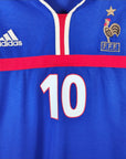 2000-02 France Home Shirt Zidane