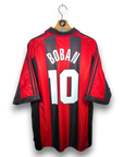 1998-99 AC Milan Home Shirt Boban
