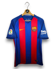 2016-17 FC Barcelona Home Shirt Messi
