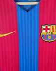 2016-17 FC Barcelona Home Shirt Messi