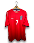 2004-06 England Away Shirt Beckham