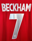2004-06 England Away Shirt Beckham