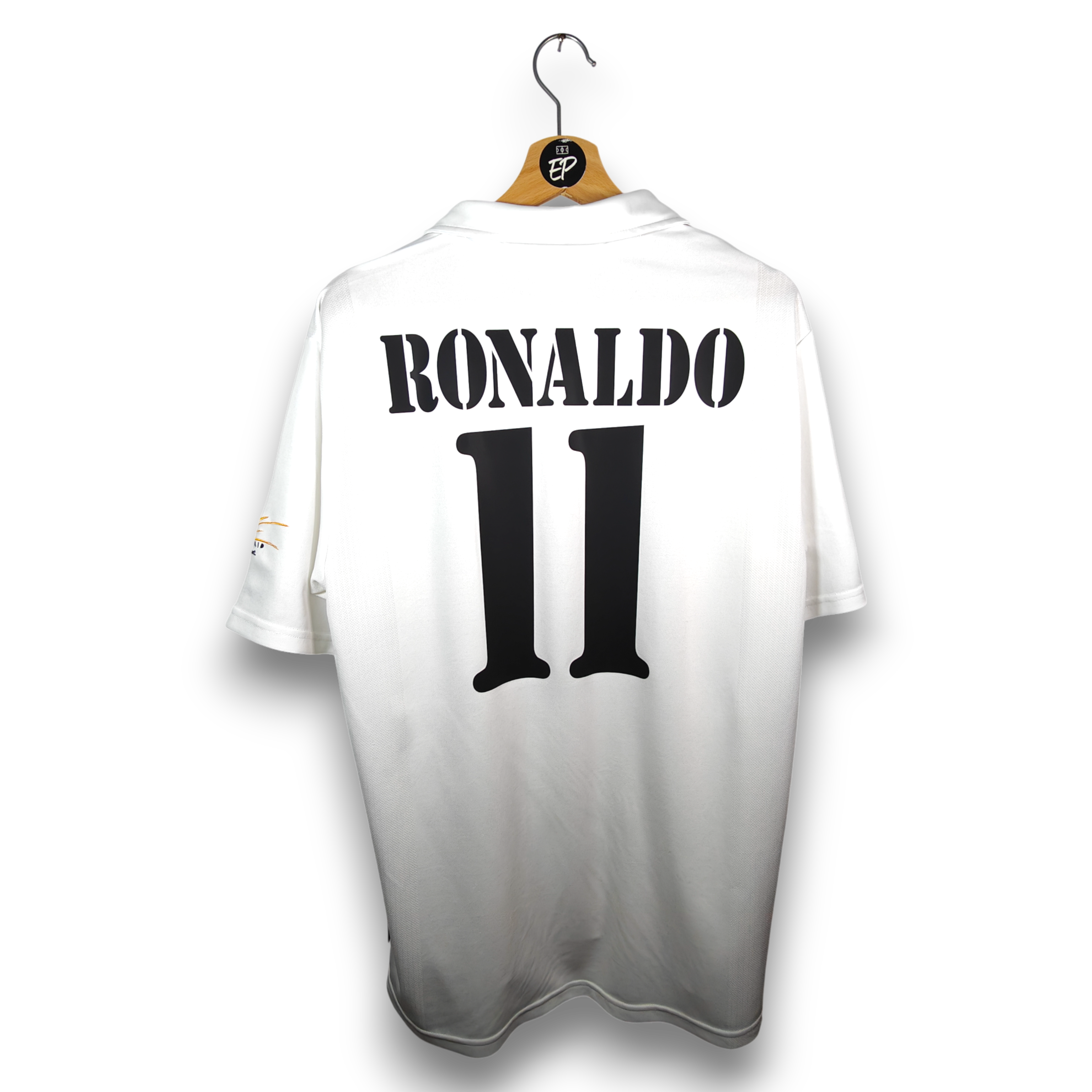 2002-03 Real Madrid Home Shirt Ronaldo #11 - 9.5/10 - (M) – 156653 