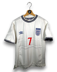 1999-01 England Home Shirt Beckham