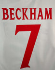 1999-01 England Home Shirt Beckham