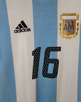 Maillot domicile Argentine 2002-04 Aimar
