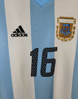 Maillot domicile Argentine 2002-04 Aimar