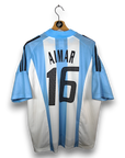 Maillot domicile Argentine 2002-04 Aimar