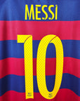 Maglia Casa FC Barcelona 2015-16 Messi