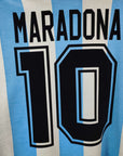 1994 Argentina Home Shirt Maradona LS