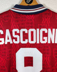 1993-95 England Away Shirt Gascoigne