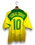 2004-06 Brazil Home Shirt Ronaldinho