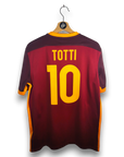 2015-16 AS Roma Home Shirt Totti
