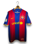 2007-08 FC Barcelona Home Shirt Messi