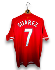 2013-14 Liverpool Home Shirt Suarez