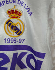 1996-97 Real Madrid Shirt Campeón de Liga - 8/10 - (L)