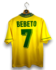1993-94 Brazil Home Shirt Bebeto