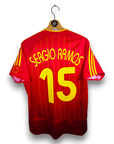 2006-08 Spain Home Shirt Sergio Ramos