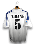 2001-02 Real Madrid Home Shirt Zidane