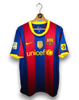 2010-11 FC Barcelona Home Shirt Piqué