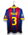 2010-11 FC Barcelona Home Shirt Piqué