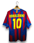 2005-06 FC Barcelona Home Shirt Ronaldinho